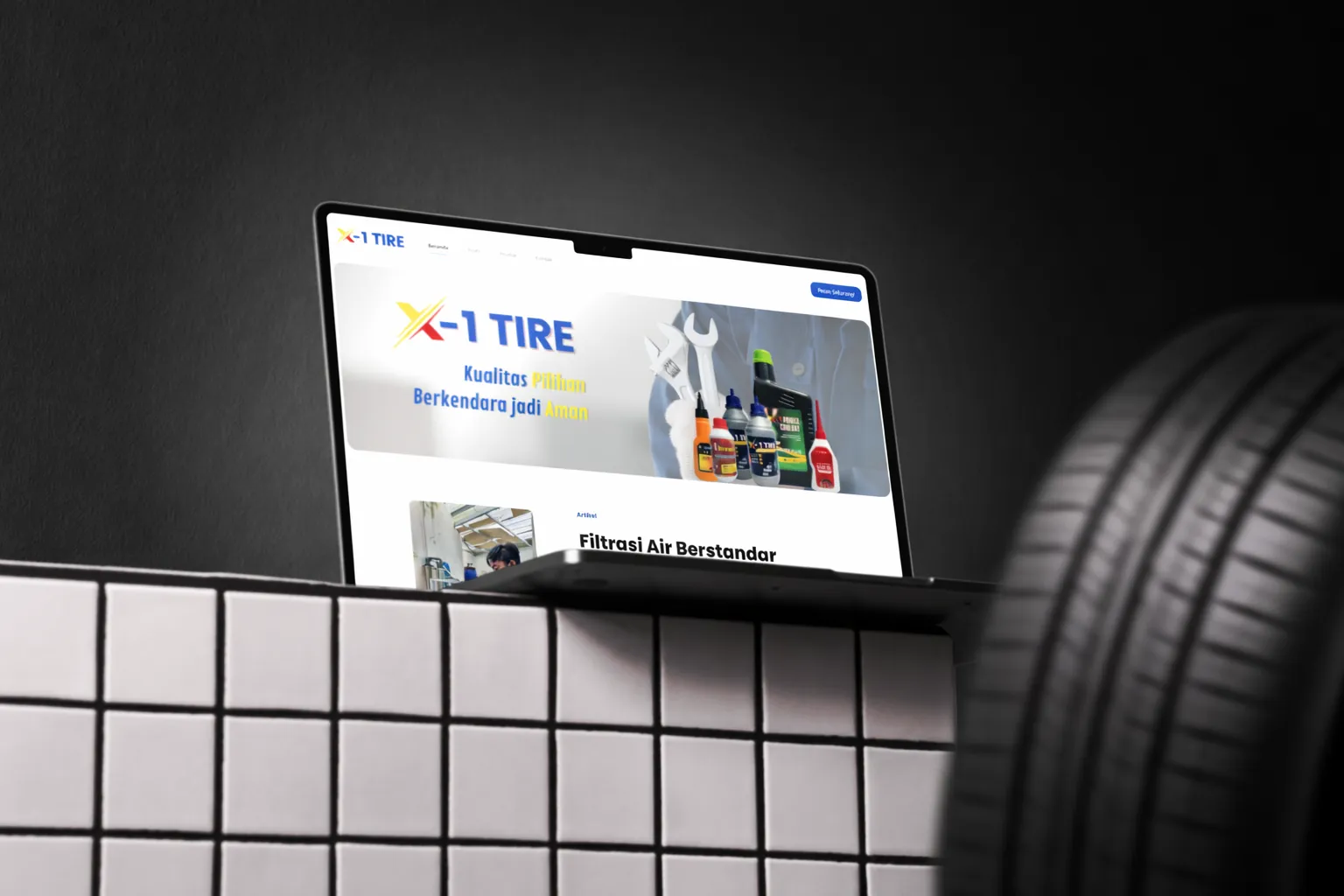 Brand & Corporate Website Engineering for X-Tire