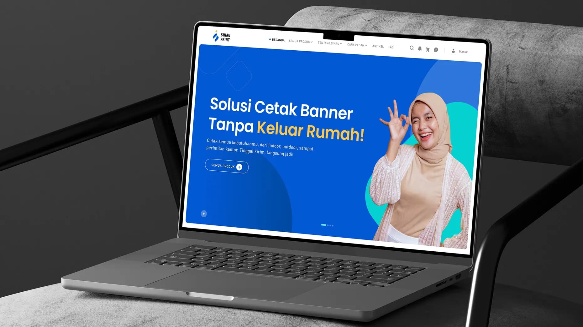 E-Commerce & Retail Printing Platform for Sinau Print