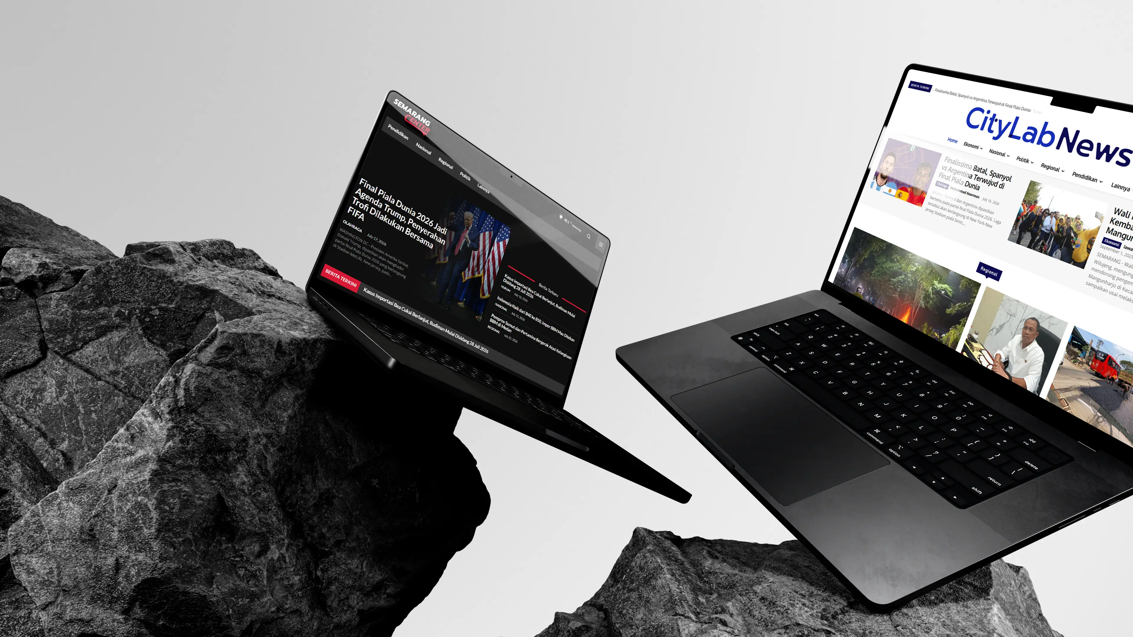 Company Profile Website for Web Media